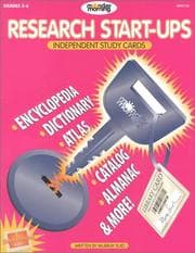 Tapa de Research Start-Ups