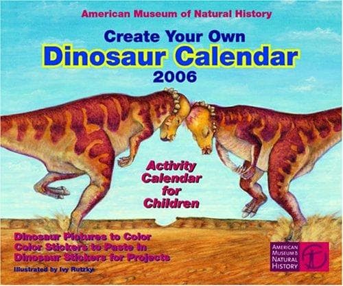Tapa de Create Your Own Dinosaur Calendar 2006