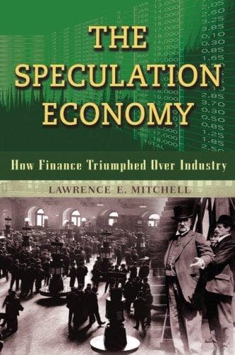 Tapa de The speculation economy