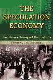 Tapa de The speculation economy
