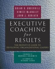 Tapa de Executive coaching for results