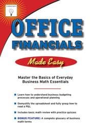 Tapa de Office Financials Made Easy