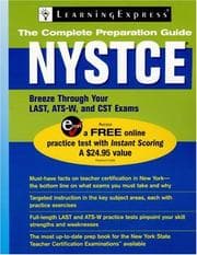 Tapa de NYSTCE (Professional Licensing Exam Preparation)