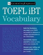 Tapa de TOEFL iBT Vocabulary