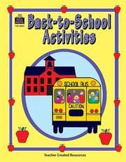 Tapa de Back-to-School Activities