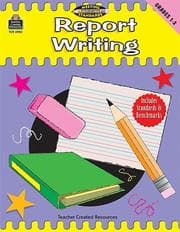 Tapa de Report writing