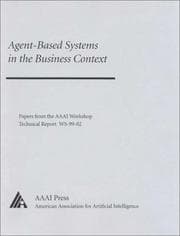 Tapa de Agent Based Systems in the Business Context