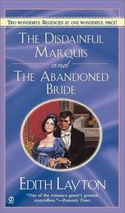 Tapa de The Disdainful Marquis / The Abandoned Bride