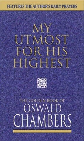 Tapa de My Utmost for His Highest