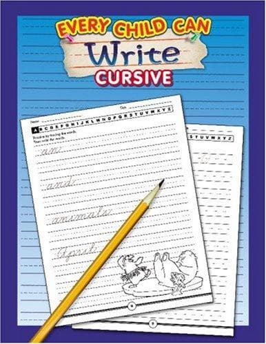 Tapa de Every Child Can Write Cursive