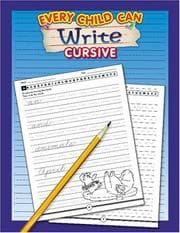 Tapa de Every Child Can Write Cursive