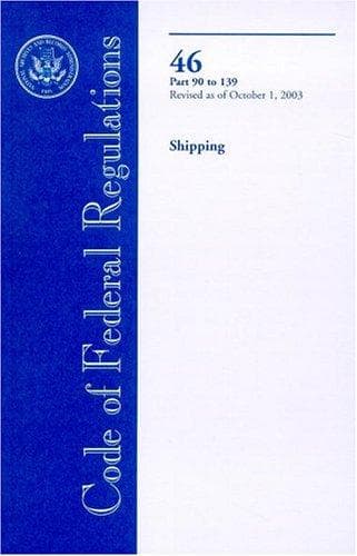 Tapa de 2003 CFR Title 46