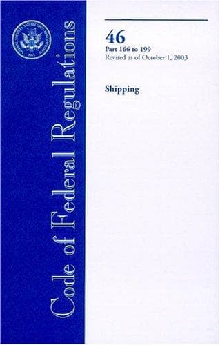 Tapa de 2003 CFR Title 46