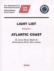 Tapa de 2004 Light List, Vol. 1