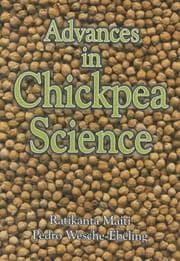 Tapa de Advances in chickpea science