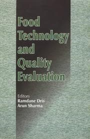 Tapa de Food technology and quality evaluation