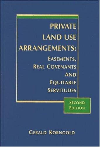 Tapa de Private land use arrangements