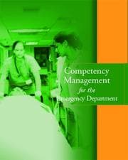 Tapa de Competency Management for the Emergency Department