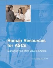 Tapa de Human Resources for ASCs