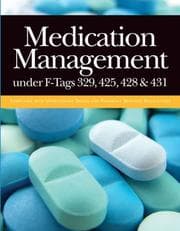 Tapa de Medication Management Under F-tags 329, 425, 428 & 431