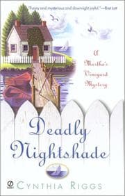 Tapa de Deadly Nightshade (Martha's Vineyard Mysteries)