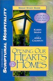 Tapa de Opening Our Hearts & Homes