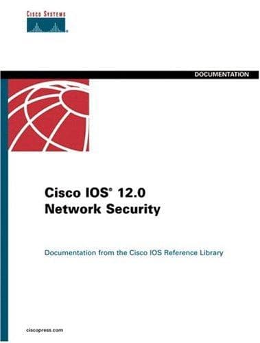 Tapa de Cisco IOS 12.0 Network Security