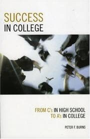 Tapa de Success in College