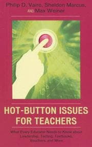 Tapa de Hot-Button Issues for Teachers