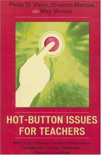 Tapa de Hot-Button Issues for Teachers