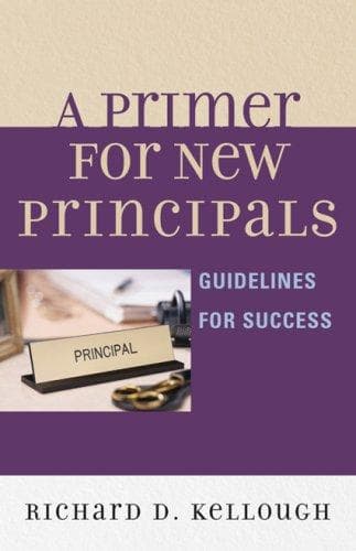 Tapa de A Primer for New Principals