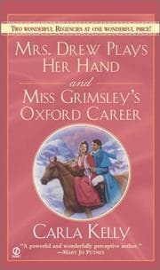 Tapa de Mrs. Drew Plays Her Hand / Miss Grimsley's Oxford Career
