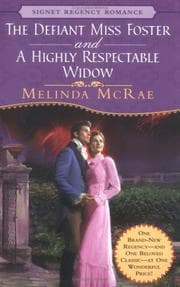 Tapa de The Defiant Miss Foster / A Highly Respectable Widow