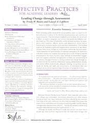 Tapa de Effective Practices for Academic Leaders