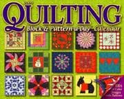 Tapa de 2004 Quilting Block & Pattern-A-Day