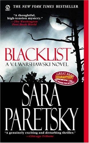 Tapa de Blacklist (V.I. Warshawski Novels)
