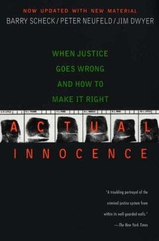 Tapa de Actual innocence