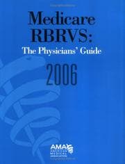 Tapa de Medicare Rbrvs 2006