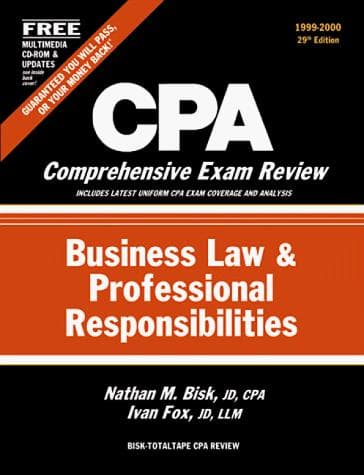 Tapa de Cpa Comprehensive Exam Review