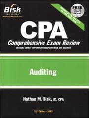 Tapa de Auditing (Cpa Comprehensive Exam Review. Auditing, 32nd ed)
