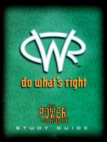 Tapa de Do What's Right