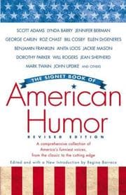 Tapa de The Signet book of American humor