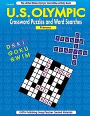 Tapa de Olympic crossword puzzles and word searches (Primary)