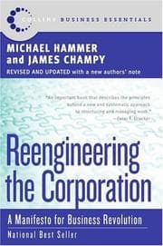 Tapa de Reengineering the corporation
