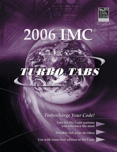 Tapa de Turbo Tabs-International Mechanical Code 2006 Looseleaf
