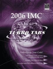 Tapa de Turbo Tabs-International Mechanical Code 2006 Looseleaf