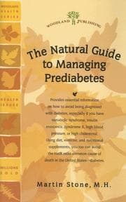 Tapa de Natural Guide to Managing Prediabetes