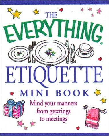 Tapa de The Everything Etiquette Mini Book (Everything)