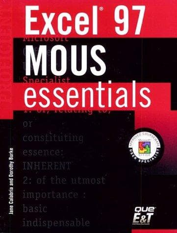 Tapa de Excel 97