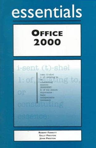 Tapa de Office 2000